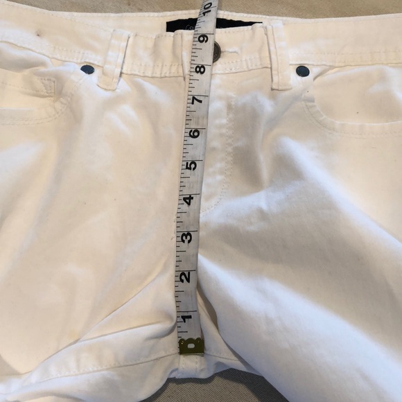 CAlvin Klein Capri white stretch cotton size 8 - Picture 4 of 8